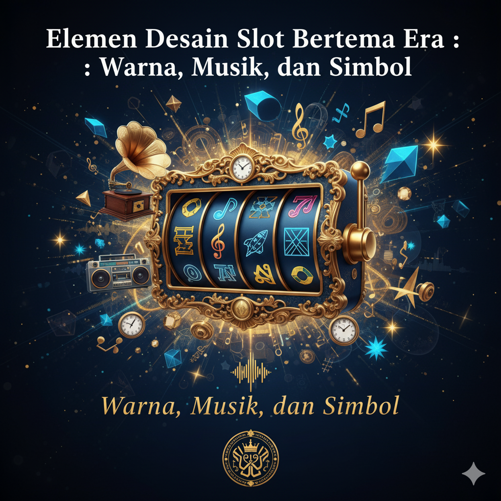 Elemen Desain Slot Bertema Era : Warna, Musik, dan Simbol