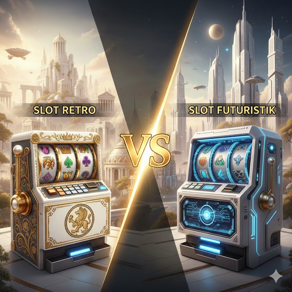 Perbandingan Slot Retro vs Futuristik : Mana Lebih Seru?
